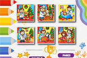 Christmas Toy Hospital Coloring Book, an Education Illustration by Design Zone (Thumbnail 2 of 5)