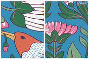 Garden Botanical Pattern and Motifs, a Pattern Graphic by likorbut (Thumbnail 8 of 12)