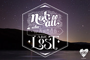 Not All Who Wander are Lost, a Decorative Illustration by Nat (Thumbnail 3 of 3)