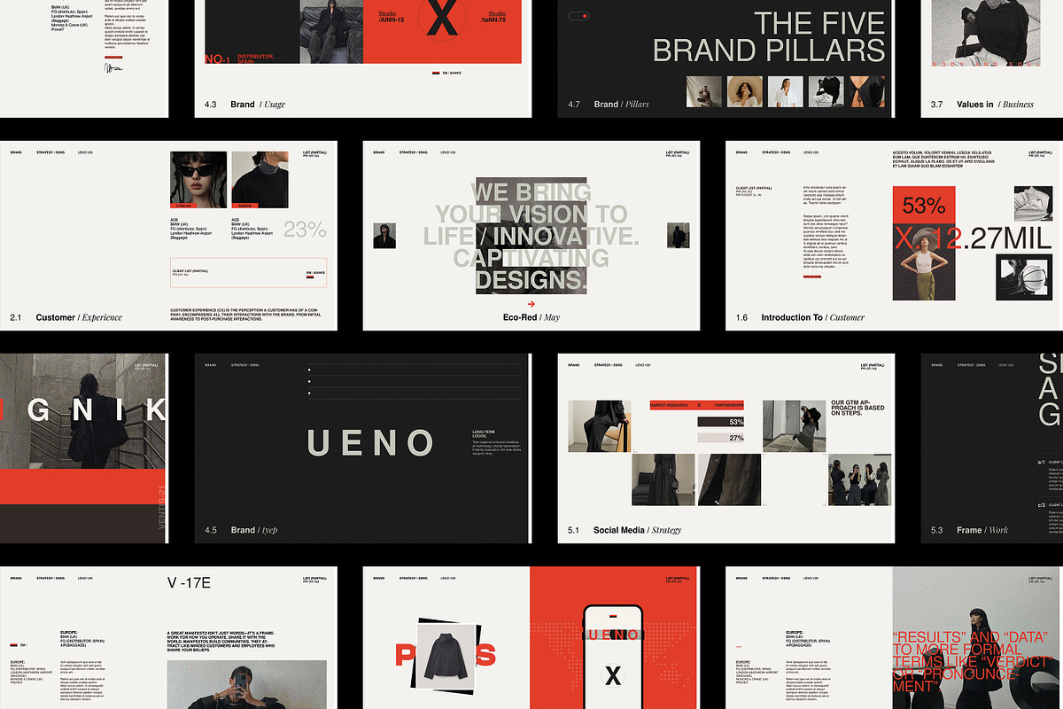 Brand Strategy Template, a Presentation Template by Studio Elevate (Photo 4 of 11)