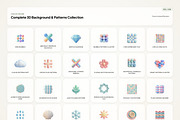 3D Background & Pattern Icons, an Emoji Icon by River Visual (Thumbnail 2 of 5)
