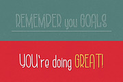 Iolanthe. Retro Handwritten Font., a Sans Serif Font by Wewhitelist (Thumbnail 9 of 13)