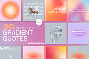 Instagram Social Media CANVA Quotes, a Social Media Template by Vermeulen Design Studio (Thumbnail 1 of 5)