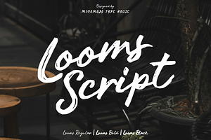 Looms Script - Font Family