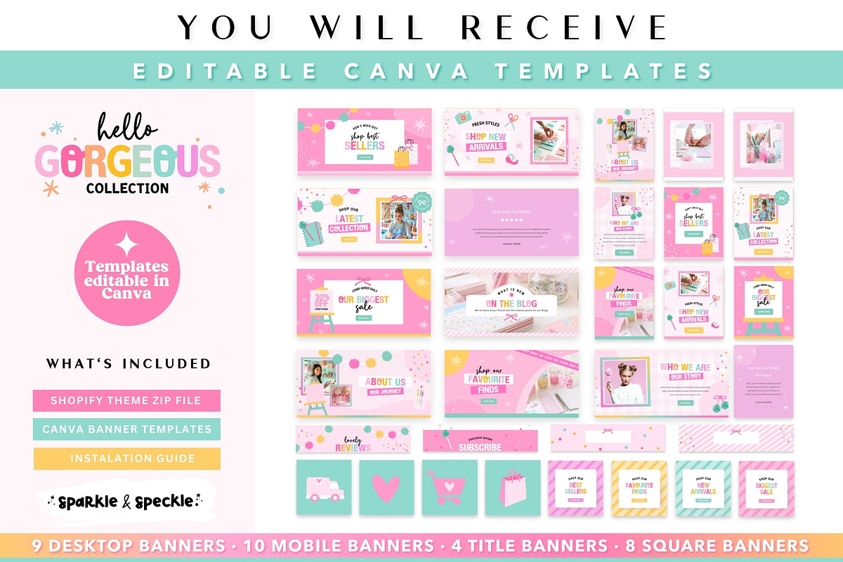 Playful Craft Shopify Theme, a Shopify Template by Sparkle & Speckle (Photo 5 of 10)