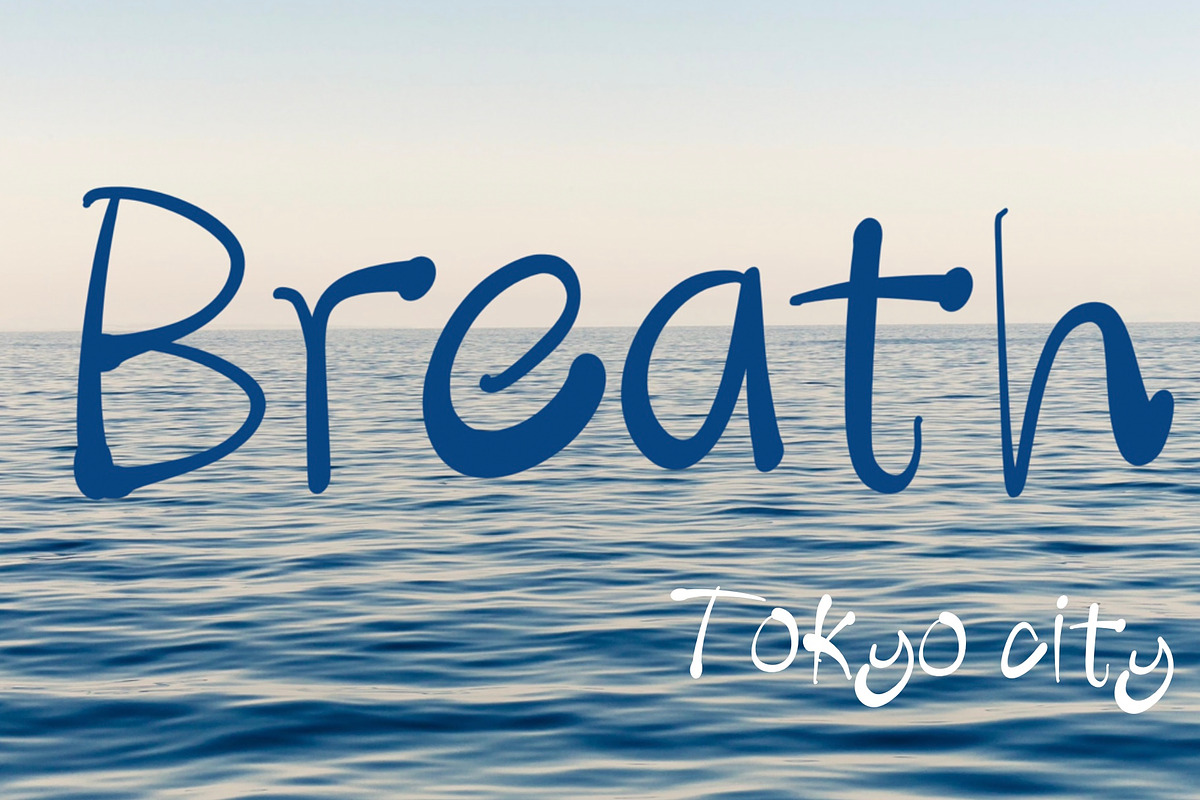 Tokyo City Handwritten Display Font, a Font by Megasetcollections (Photo 19 of 20)