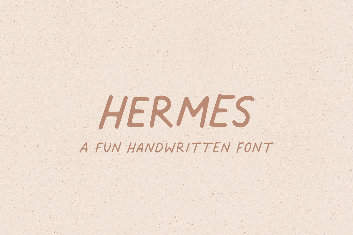 Hermes // A Fun Handwritten Font