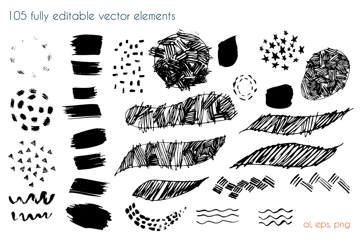 Art shapes, a Pattern Graphic by Kate Art (Photo 17 of 20)