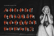 The Beastiful Modern Blackletter, a Blackletter Font by Vampstudio (Thumbnail 12 of 13)