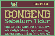 Cerita Rakyat Font, a Font by weknow (Thumbnail 3 of 5)