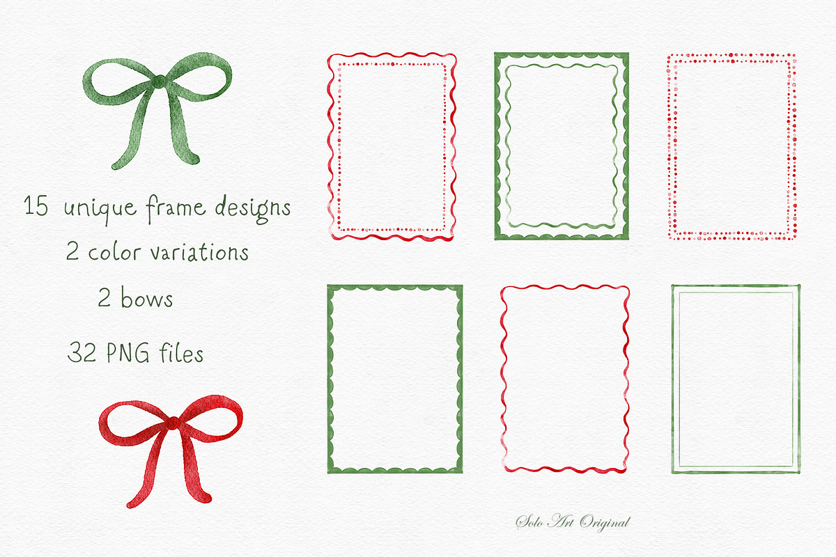 Hand-Drawn Whimsical Frames, an Object Graphic by Solo Art Original (Photo 2 of 8)
