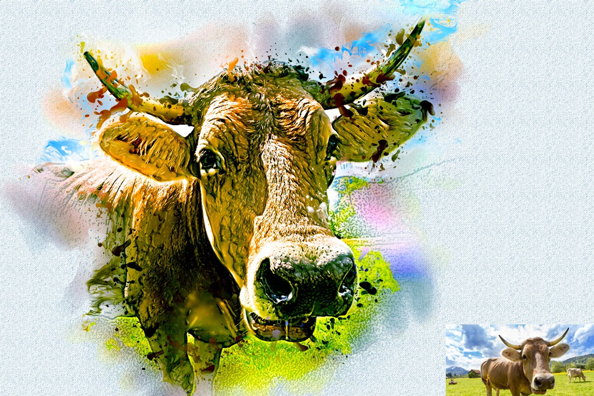 Painting Photoshop Action, an Action Add-On by MRI STUDIO (Photo 11 of 11)