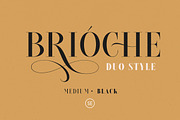 Brioche - (Medium & Black), a Serif Font by Sarid Ezra (Thumbnail 4 of 8)
