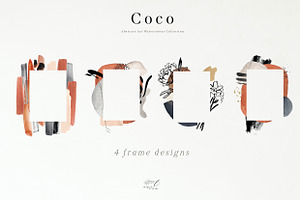 Coco - Abstract Watercolors