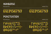 Aesthetic Bubbly Experimental Font, a Sans Serif Font by Drizy (Thumbnail 6 of 10)