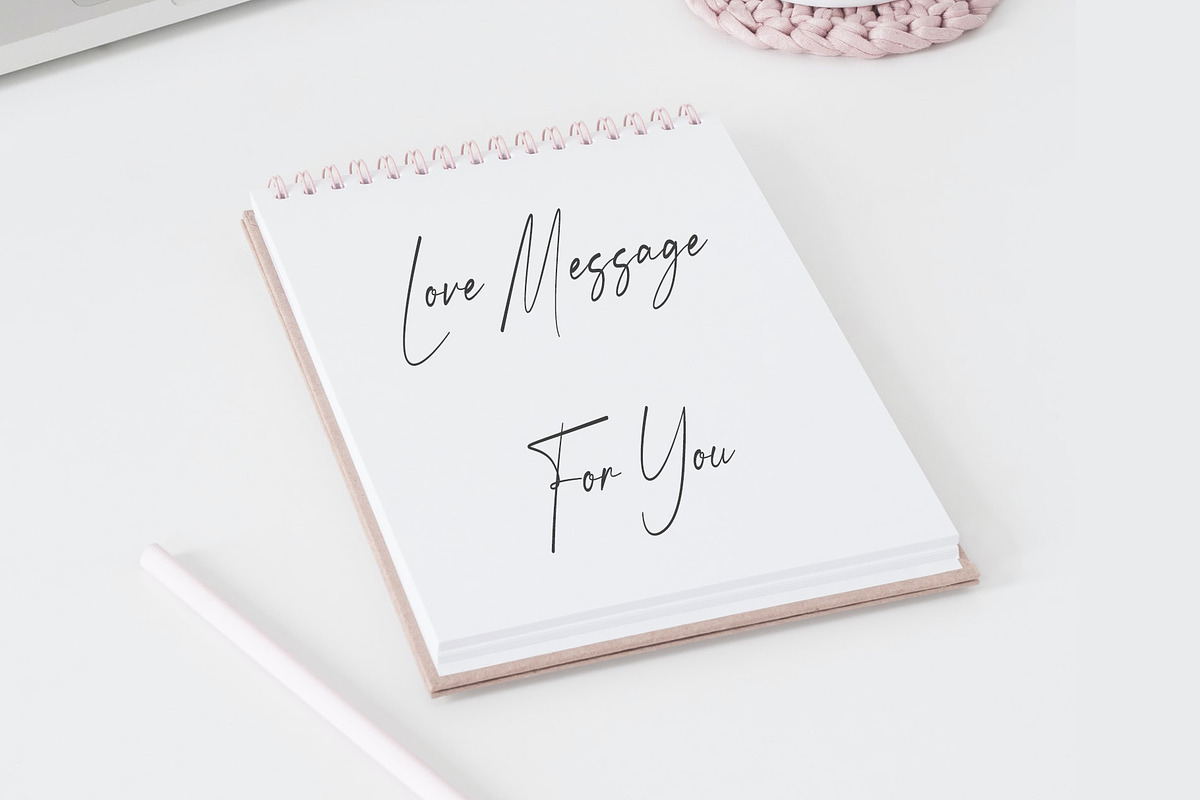 First Month | handwritten font, a Script Font by Lightsense (Photo 5 of 10)