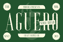 Aguero Serif Rough