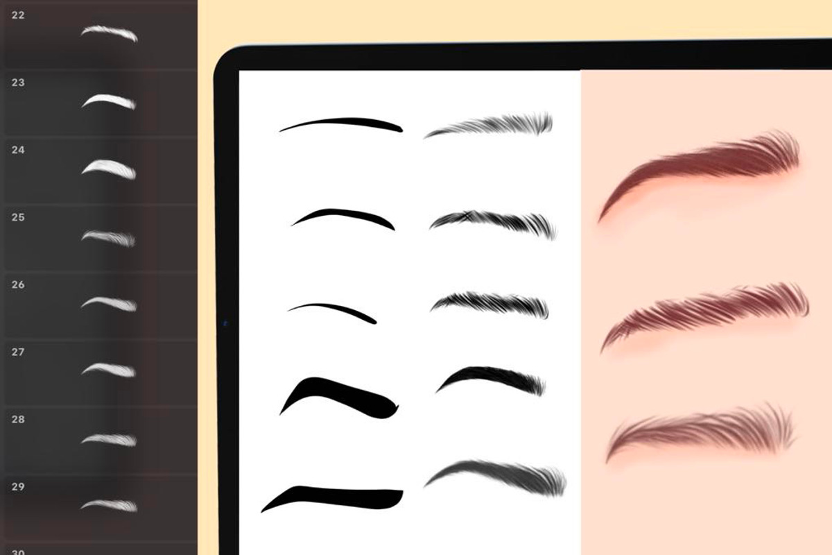 100 Procreate Eyes Stamp Brushes, a Brush Add-On by DrawingStoryShop (Photo 4 of 4)