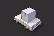 Low Poly Family Car, a Cars & Vehicle 3D Model by CreativeeArt (Thumbnail 8 of 8)
