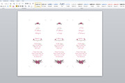 Photo Booth Place Card Template, a Card Template by retrographix (Thumbnail 3 of 3)