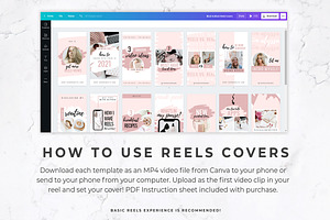 Instagram Reels Templates Blush