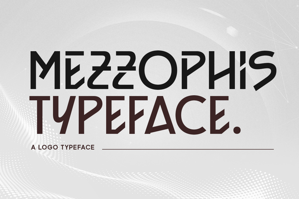 Mezzophis Typeface, a Font by Letterhend Studio (Photo 1 of 10)