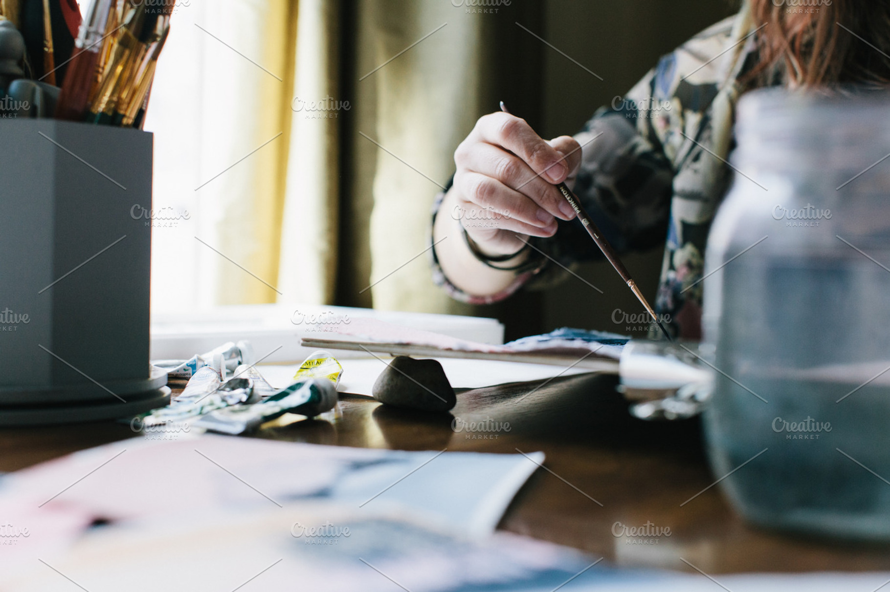 Watercolor Artist II, an Arts & Entertainment Photo by Heather Nash Photo
