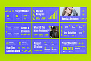Blue Modern Project Proposal PPT, a Presentation Template by graphicook (Thumbnail 3 of 4)