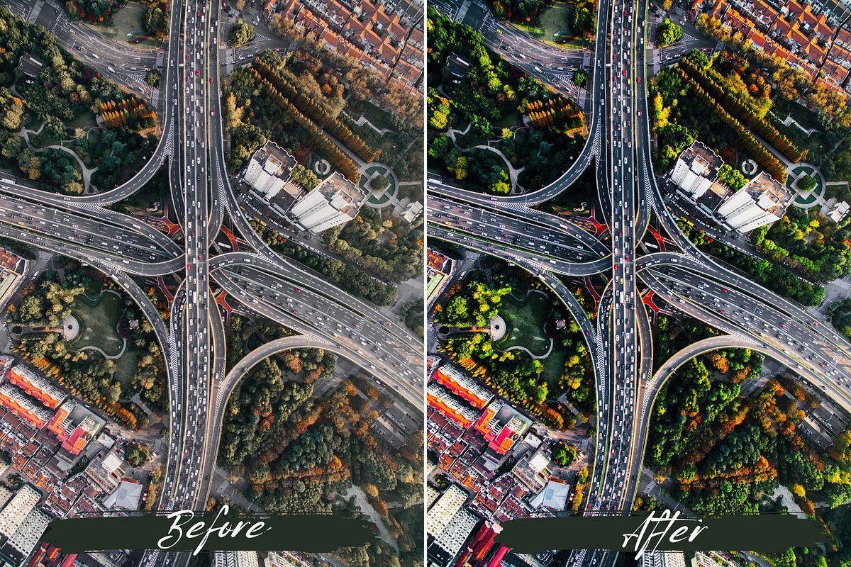 Cinematic DJI Drone LUTs, a Plug-in Add-On by MEPRESETS (Photo 3 of 8)