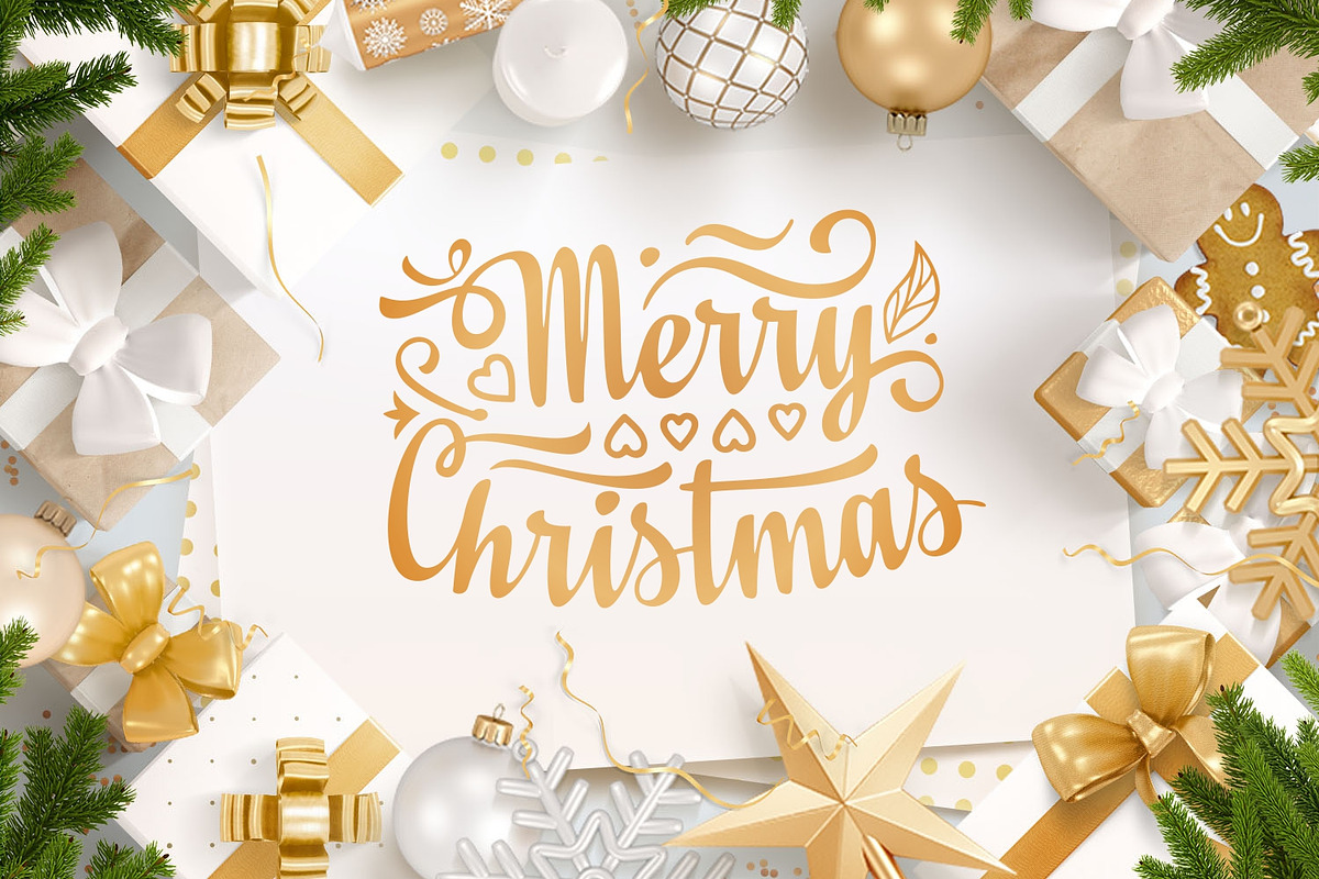 Christmas lettering svg, an Object Graphic by Zoya Miller (Photo 4 of 10)