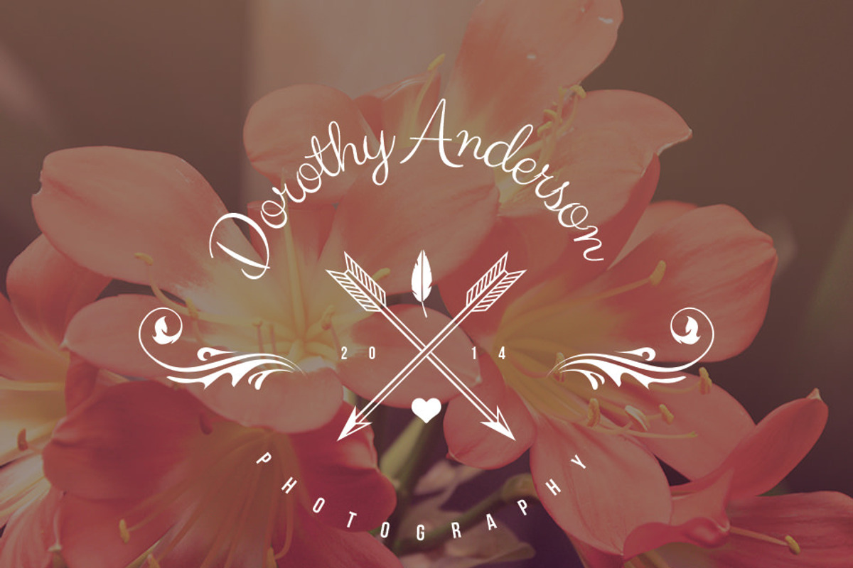 Premium Photography Hipster Logo, a Branding & Logo Template by SweetShutterStyle (Photo 3 of 3)