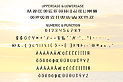 Hello Sunshine | Script Font, a Script Font by Scratchones (Thumbnail 7 of 8)