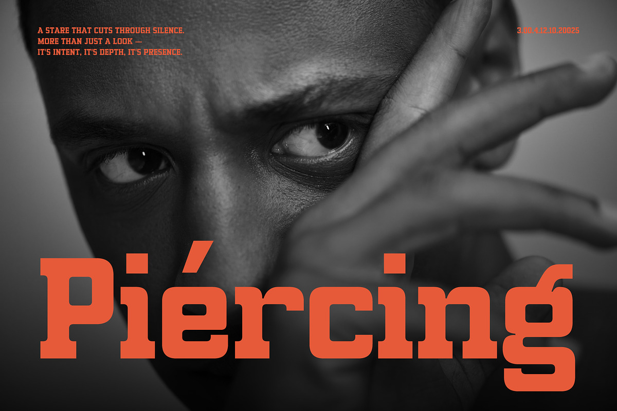 Malkie Slab – Futuristic Bold, a Slab Serif Font by Drizy (Photo 3 of 10)