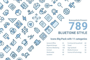 Bluetone Icons Big Pack
