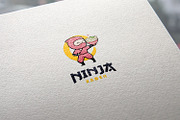 Ninja Ramen Mascot Logo, a Branding & Logo Template by tkzgraphic (Thumbnail 2 of 2)