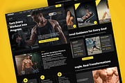 AthleX – Virtual Trainer Landing Pag, a Landing Page Template by productype1 (Thumbnail 4 of 5)