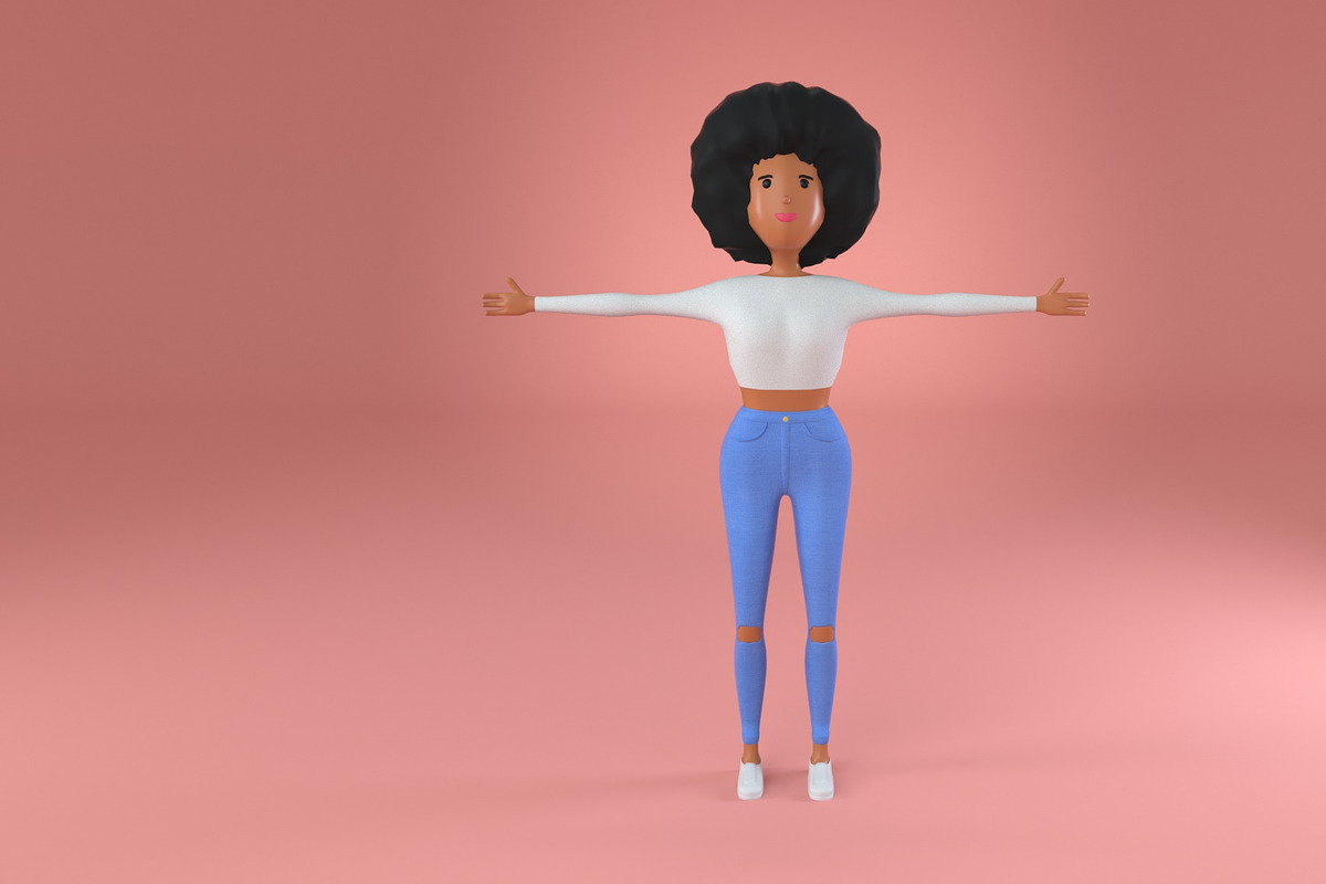 2 Female Characters Alicia, a Characters & Person 3D Model by 3DTreatment (Photo 19 of 59)