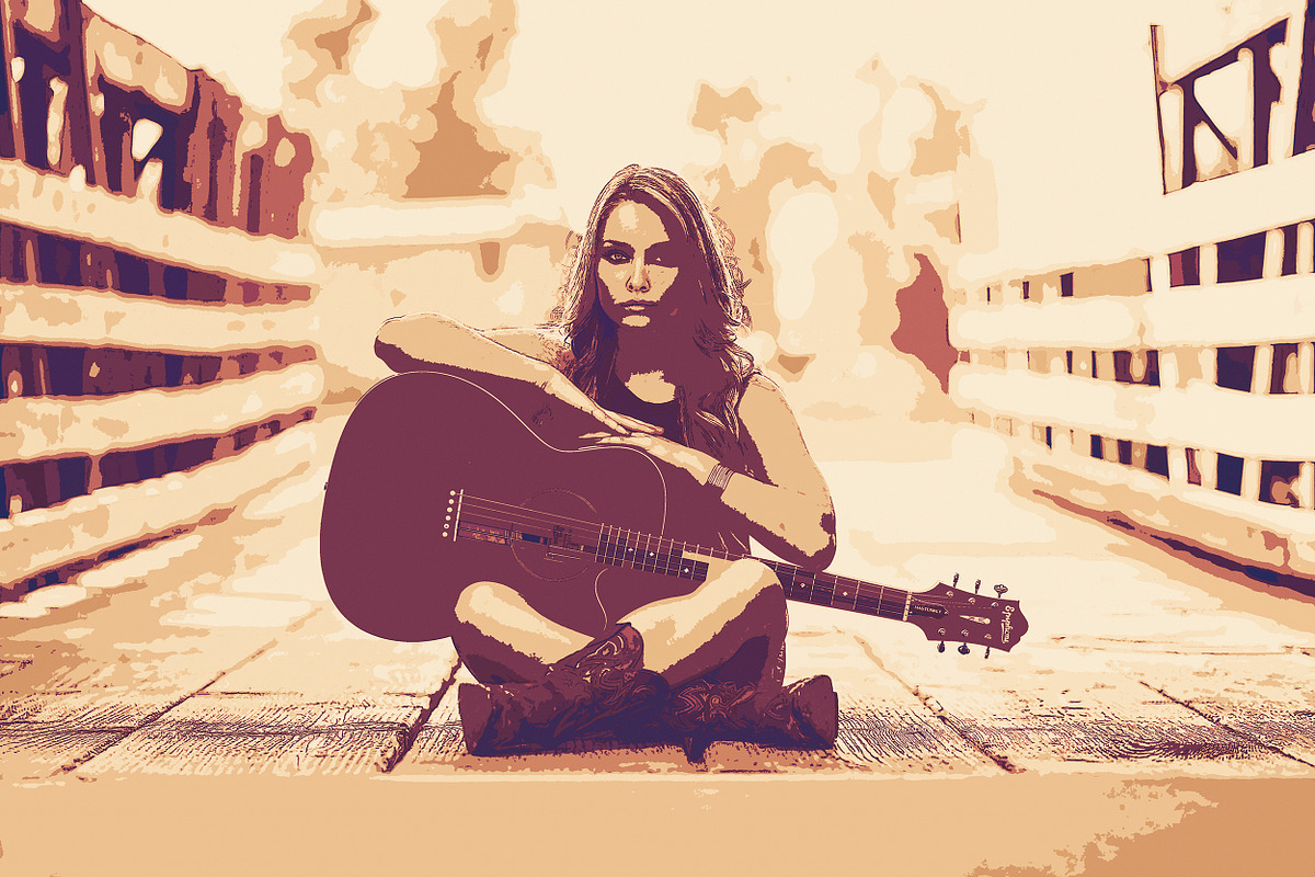 Cartoon Colorful Paint Effect, an Action Add-On by The_DrX (Photo 2 of 8)