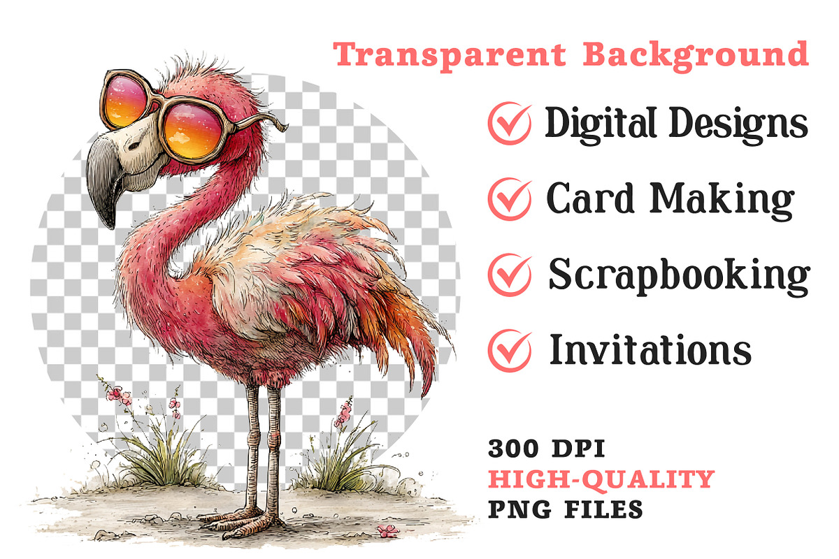 Whimsical Summer Animals Clipart, an Illustration by Dream Creation (Photo 8 of 8)
