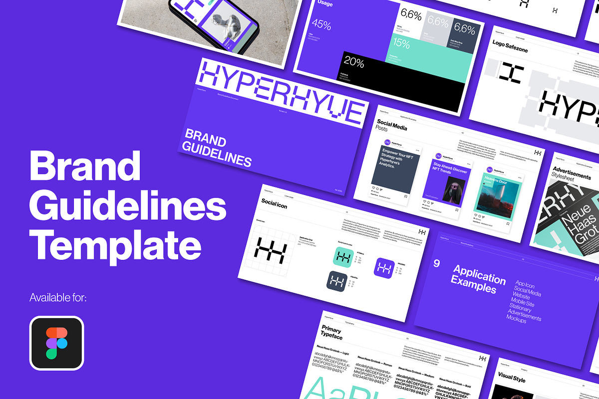 Meta | Brand Guidelines - Figma, a Presentation Template by Typefool's Shop (Photo 1 of 10)