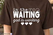 In The Waiting God Is Working Svg, an Object Graphic by mh_arif (Thumbnail 4 of 4)
