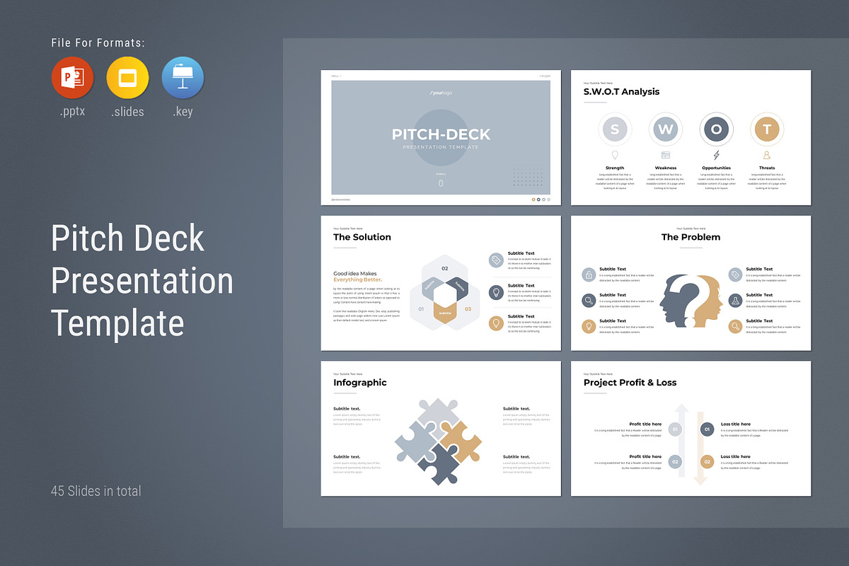 Best! 60-in-1 Big Bundle PowerPoint, a Presentation Template by CreativeSlides (Photo 14 of 40)