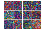 Abstract Graffiti Seamless Pattern, a Pattern Graphic by Forhadx5 (Thumbnail 9 of 11)