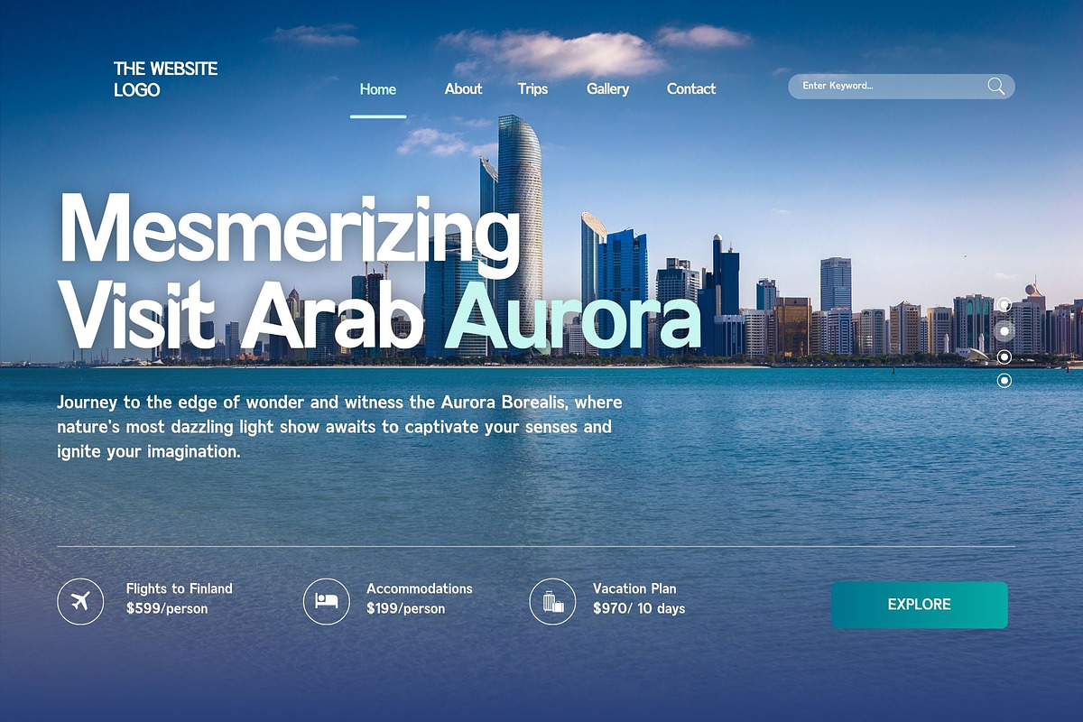 Arabian Storm Display Font, a Sans Serif Font by Creativetacos (Photo 6 of 8)