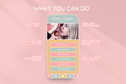 Pastel Link in Bio Template, a Landing Page Template by SunshineStudioBoutique (Thumbnail 4 of 9)