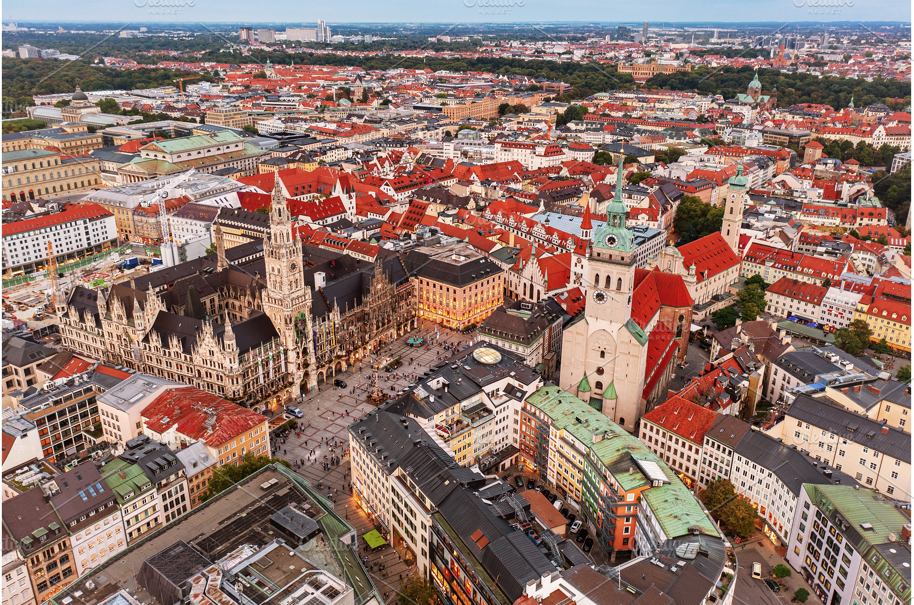 Marienplatz in Munich, an Architecture Photo by Nature and travel