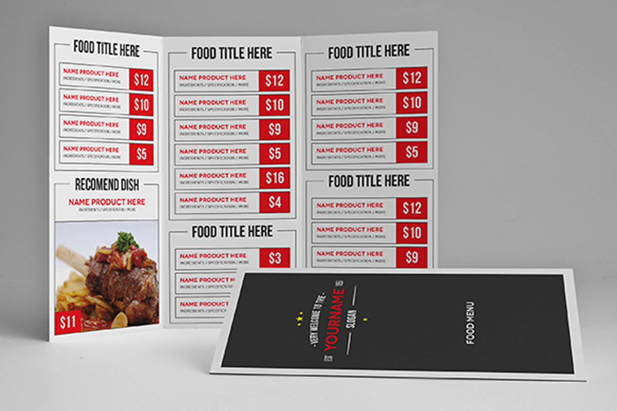 Multimenu Template, a Brochure Template by Luuqas Design (Photo 5 of 5)