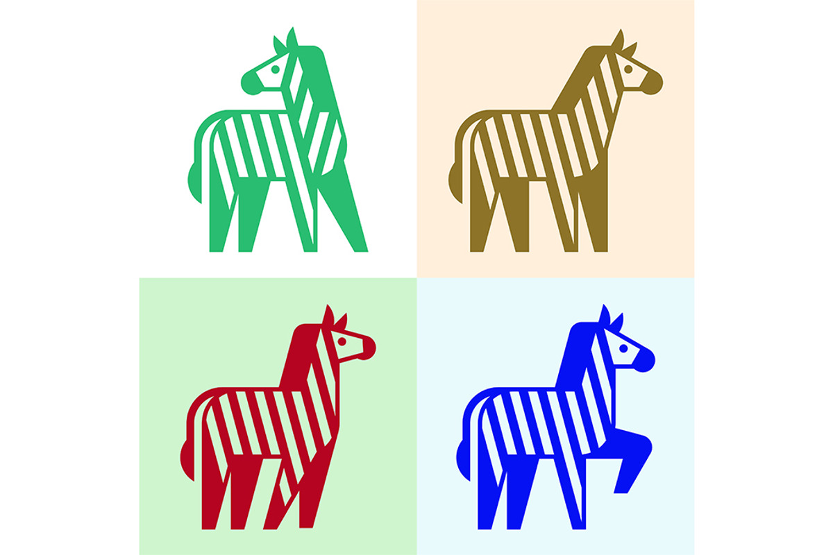 Zebra Logo, a Graphic by NataliiaVolyk (Photo 4 of 6)