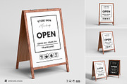 Store Sign Mockup, a Packaging Mockup by Artnivora.Std (Thumbnail 1 of 4)