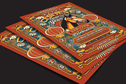 Red Chinese New Year Year Of The Hor, a Flyer Template by Muhamad Iqbal hidayat (Thumbnail 3 of 4)
